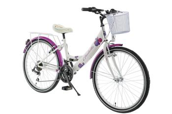 Rower Kands 24 Giulietta biało-różowy 14 2022r
